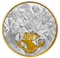 1 oz. Pure Silver Gold-Plated Coin - First World War Allies: Newfoundland