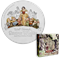 1 oz. Pure Silver Coin - Snow White and the Seven Dwarfs 80th Anniversary - Mintage: 10,000 (2017)