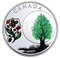 Pure Silver Coloured Coin - Thirteen Teachings From Grandmother Moon: Thimbleberry Moon
