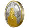 Piedfort de 1 oz en argent pur avec placage d'or - 250e anniversaire de la naissance de Tecumseh