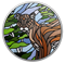 1 oz. Pure Silver Coin - Canadian Mosaics: Cougar
