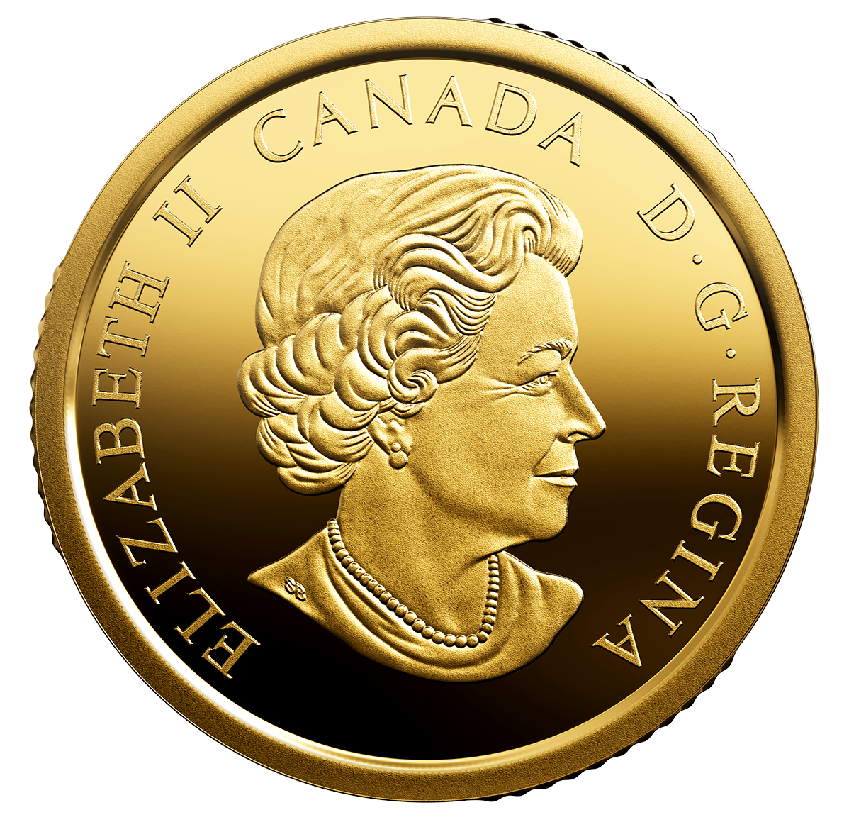 1 oz. 99.999% Pure Gold Coin - Canadian Coastal Symbols: The Arctic