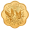 Gold-Plated Pure Silver Coin - Blessings of Harmony