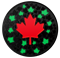 Hearts Aglow - Glow-In-The-Dark Silver Coin