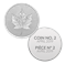 30e anniversaire de la Feuille d’érable en argent – Abonnement à une série de deux pièces de 3 oz