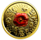 1 oz. Pure Gold Coin - Armistice Poppy