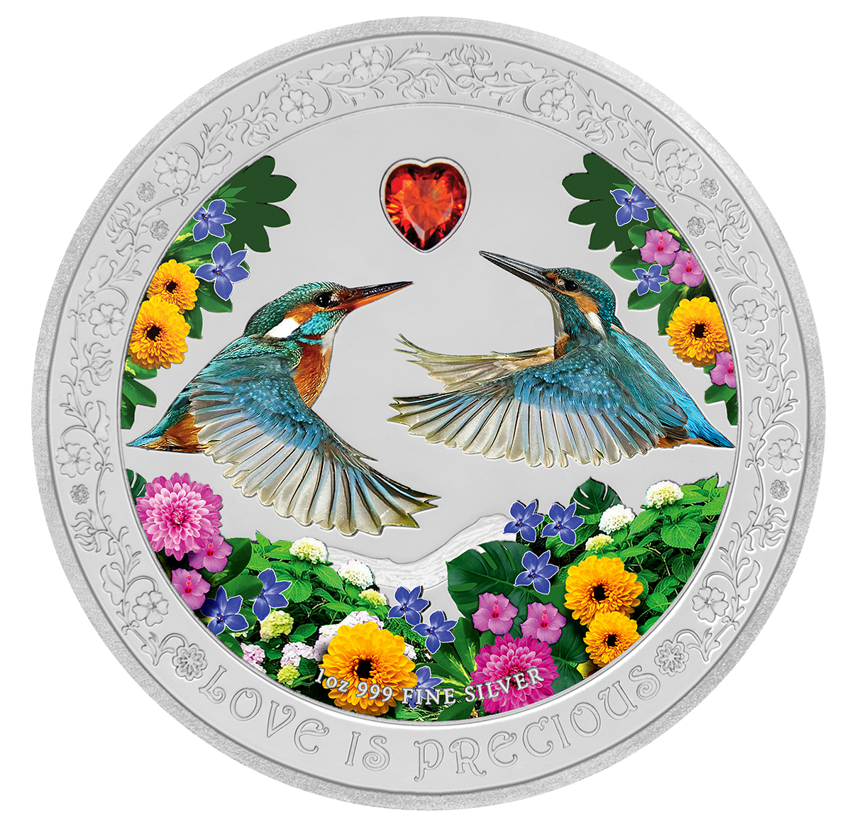 precious mellowページ 1 oz. Fine Silver Coin - Love is Precious (2018) | The Royal