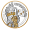 10 oz. Pure Silver Gold-Plated Coin - Keepers of Parliament: The Unicorn
