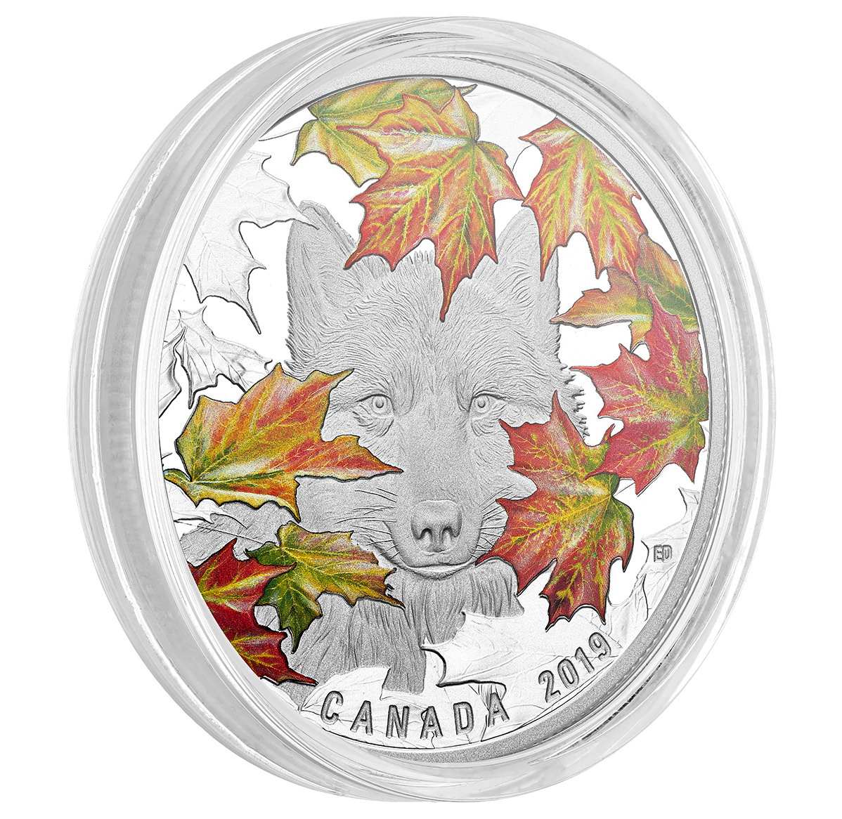 2 oz. Pure Silver Coin - Wily Wolf - Mintage: 4,000 (2019) | The