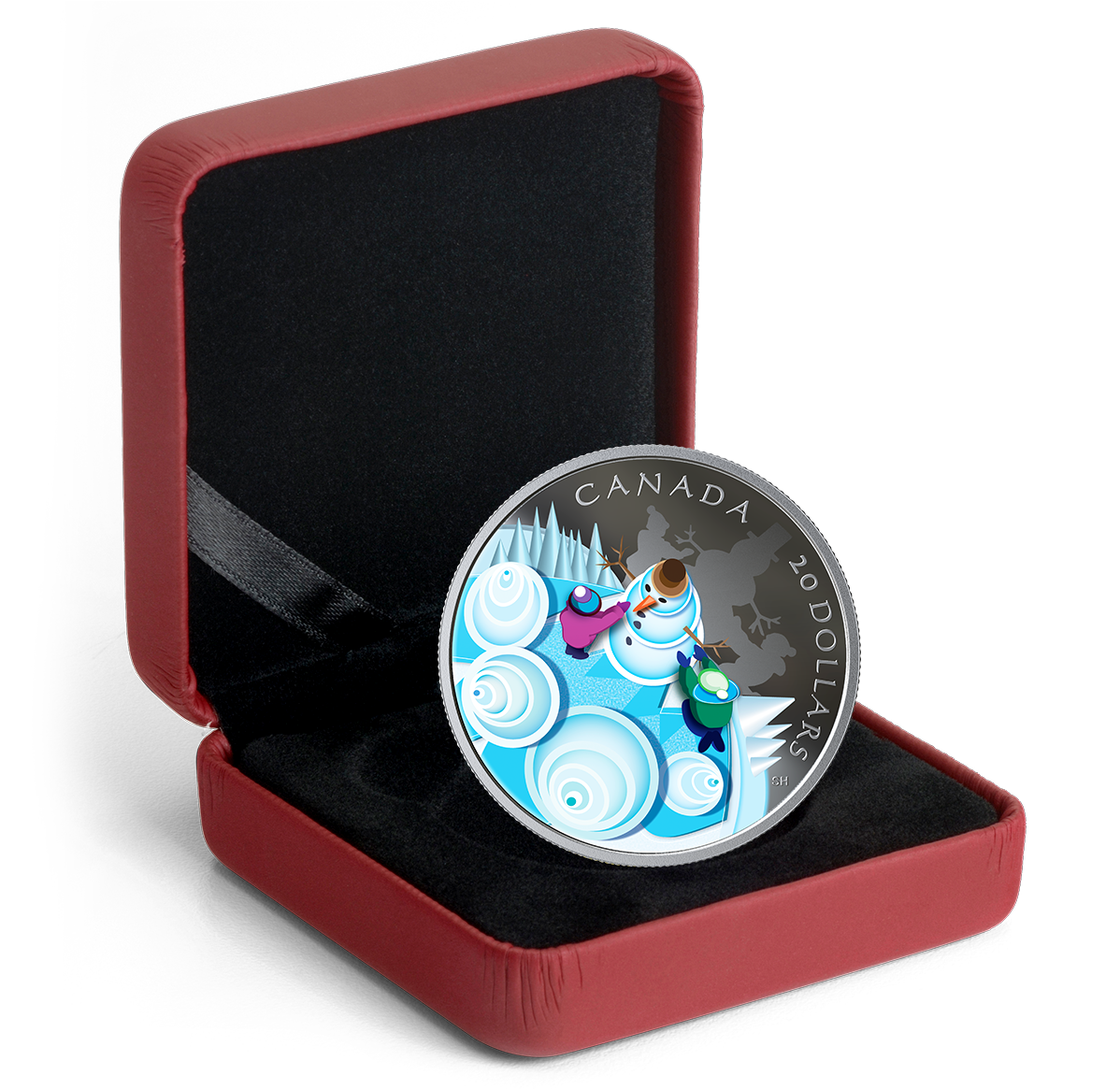 1 oz. Pure Silver Coin - Mystical Snow Day - Mintage: 5,000 (2019