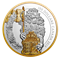 Pièce de 10 oz en argent pur avec placage d’or - Gardiens du Parlement : Le lion