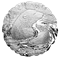 Pièce de 5 oz en argent pur - Ours polaires : Maman ourse et son petit