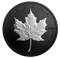 Pièce de 2 oz en argent pur - Feuille d’érable en argent édition limitée