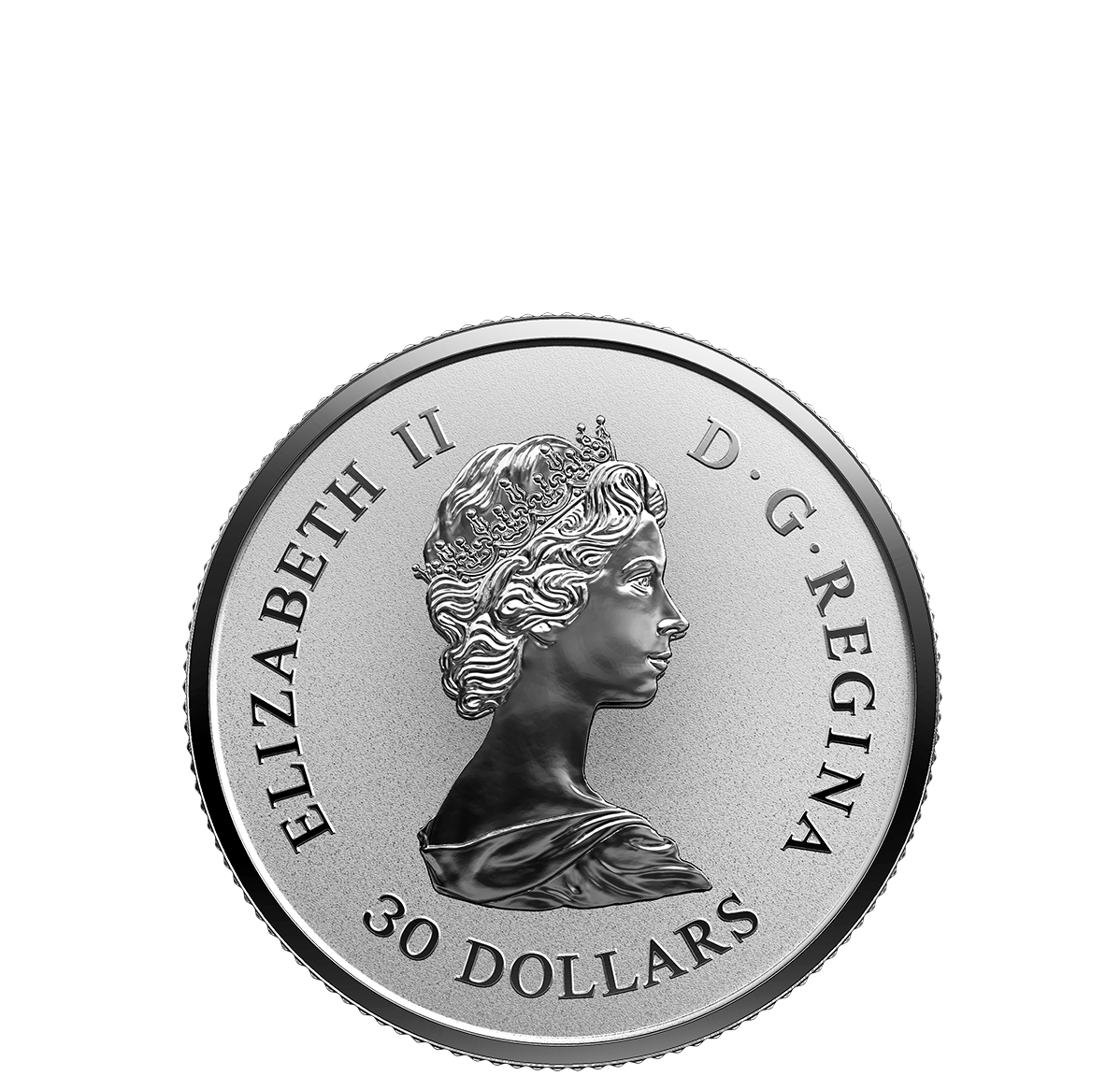 osga71     [ﾌﾟﾗﾁﾅ貨]  ﾒｰﾌﾟﾙﾘｰﾌ  4種類set Pure Platinum 4-Coin Fractional Set - The 30th Anniversary