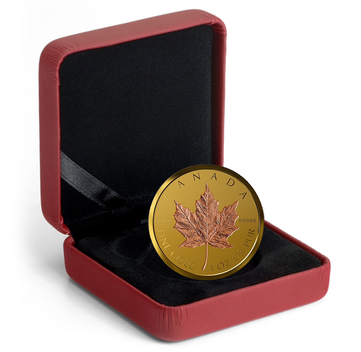 99.999% 1 oz. Pure Gold Coin - 40th Anniversary of the Gold