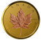 99.999% 1 oz. Pure Gold Coin - 40th Anniversary of the Gold Maple Leaf