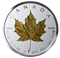 3 oz. Pure Silver Coin - 40th Anniversary of the Gold Maple Leaf