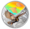 Pièce holographique de 2 oz en argent pur ‒ Magnifique envolée d'oiseaux : Grands-ducs d'Amérique