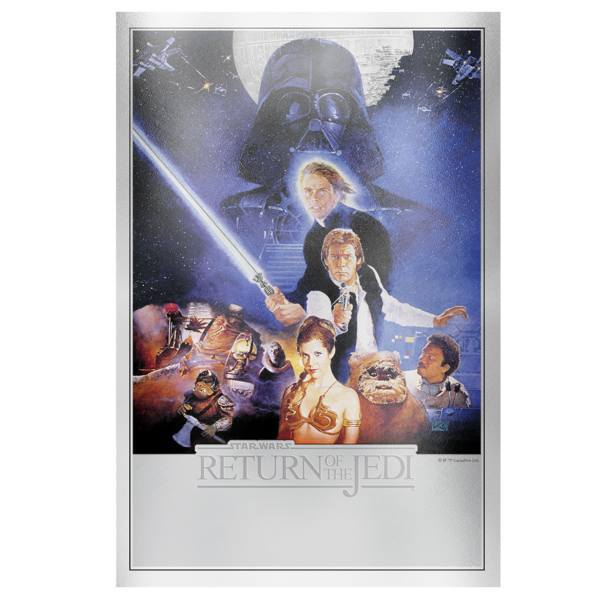 2018 Star Wars™ Poster Collection - 35g Pure Silver Coloured 3