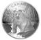 10 oz. Pure Silver Double-Concave Coin - Brown Bear: Nature's Grandeur Series