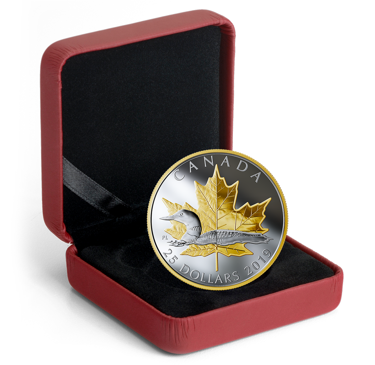 1 oz. Pure Silver Gold Plated Piedfort - Timeless Icons