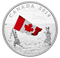 1 oz. Pure Silver Coloured Coin - Canada's National Flag