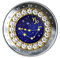 Pièce en argent pur rehaussée de cristaux Swarovski (MD) - Signes du zodiaque : Capricorne