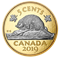 Pièce de 5 onces en argent fin 2019 - Série Pièces de grande taille : Pièce de 5 cents