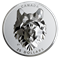 Pièce de 1 oz en argent pur au relief exceptionnel - Têtes d’animal à multiples facettes : Loup