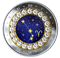 Pièce en argent pur rehaussée de cristaux Swarovski<sup>MD</sup> - Signes du zodiaque : Bélier
