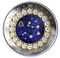 2019 Libra: Zodiac Series - Pure Silver Coin made with Swarovski® Crystals