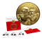 Pièce en argent fin rehaussée d'un placage d'or - Le panda, un gage d'amitié en or (2019)