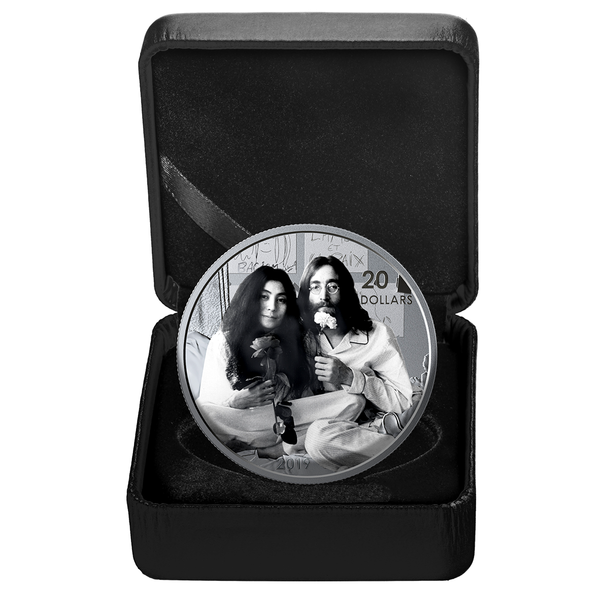 1 oz. Pure Silver Coin - Give Peace a Chance - Mintage: 9,999