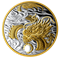 1/2 Kilogram Pure Silver Gold-Plated Coin - Benevolent Dragon