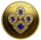 Pure Gold Coin - Her Majesty Queen Elizabeth II's Sapphire Tiara