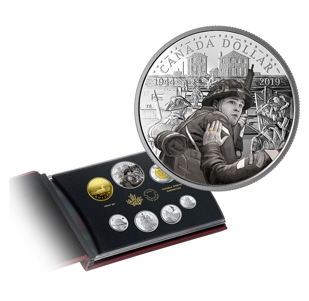 2019 Special Edition Silver Dollar Proof Set: 75th Anniversary of