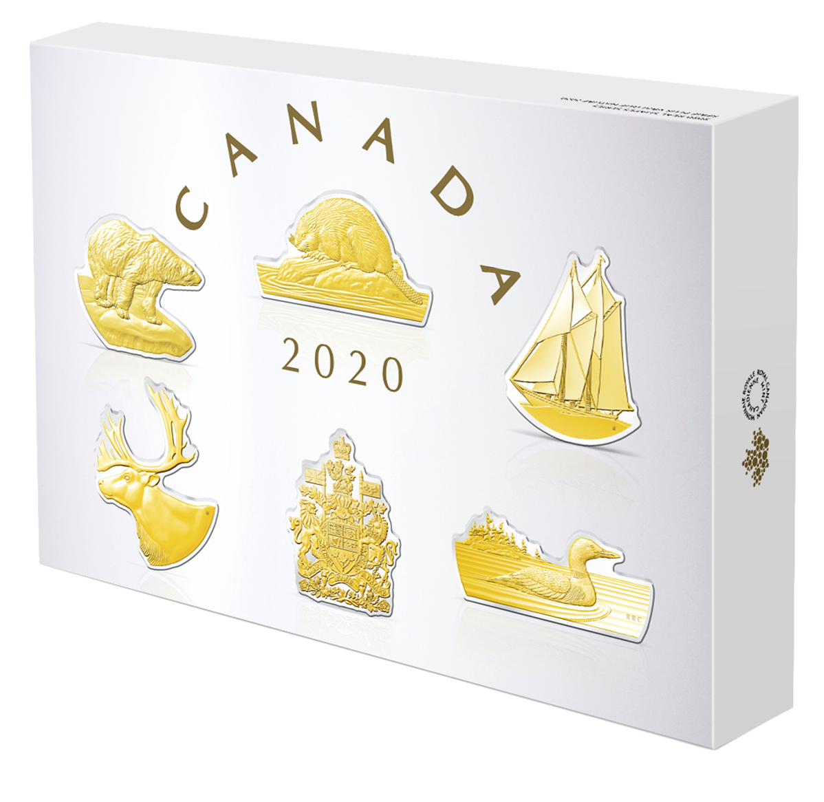 ホワイトホースオブハノーバー銀貨 2020年 2オンス Pure Silver Coin - Real Shapes: Bluenose (2020) | The Royal