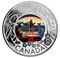 Pure Silver Coloured Coin - Folk Music: Celebrating Canadian Fun and Festivities