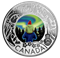 Pure Silver Coloured Coin - Aurora Borealis: Celebrating Canadian Fun and Festivities