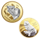 Inner Nature - 5 oz. Pure Silver Gold Plated 2-Coin Series - Mintage: 750 (2019)