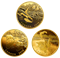 Golden Reflections: Predator and Prey - 2 oz. Pure Silver Gold-Plated 3-Coin Subscription