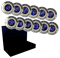 12 Coin Zodiac Subscription - Pure Silver Coins made with Swarovski® Crystals