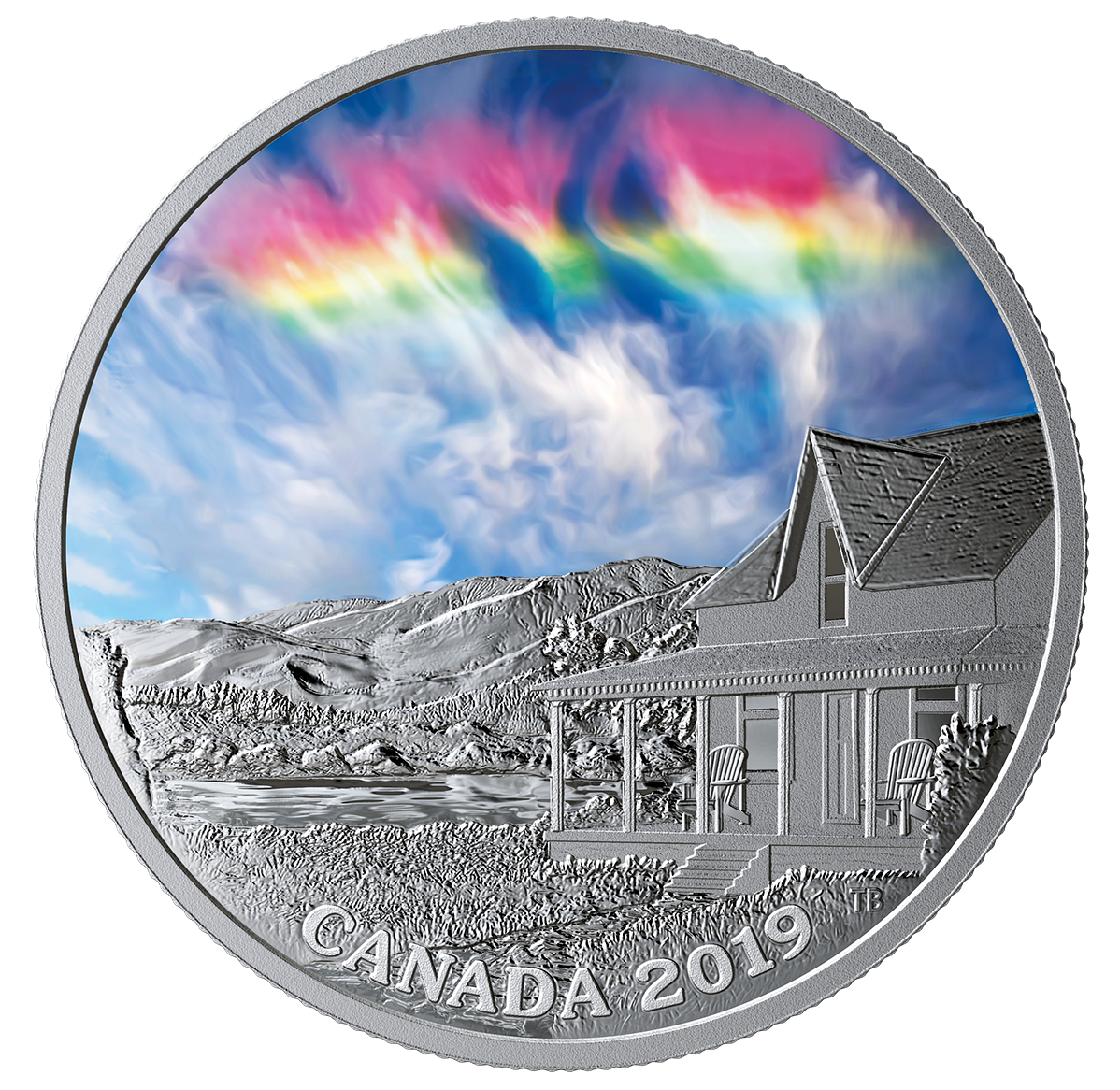 大人気新作 oz. 1 Pure 3-Coin Wonders Sky Rainbow: Fire - Coin Silver その他