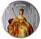 Pièce colorée de 5 oz en argent pur - 200e anniversaire de naissance de la reine Victoria