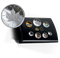 2019 Pure Silver Coloured 6-Coin Set with Medallion - Canadian Circulation Collection