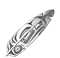 Pièce de 1 oz en argent pur – La plume d'aigle