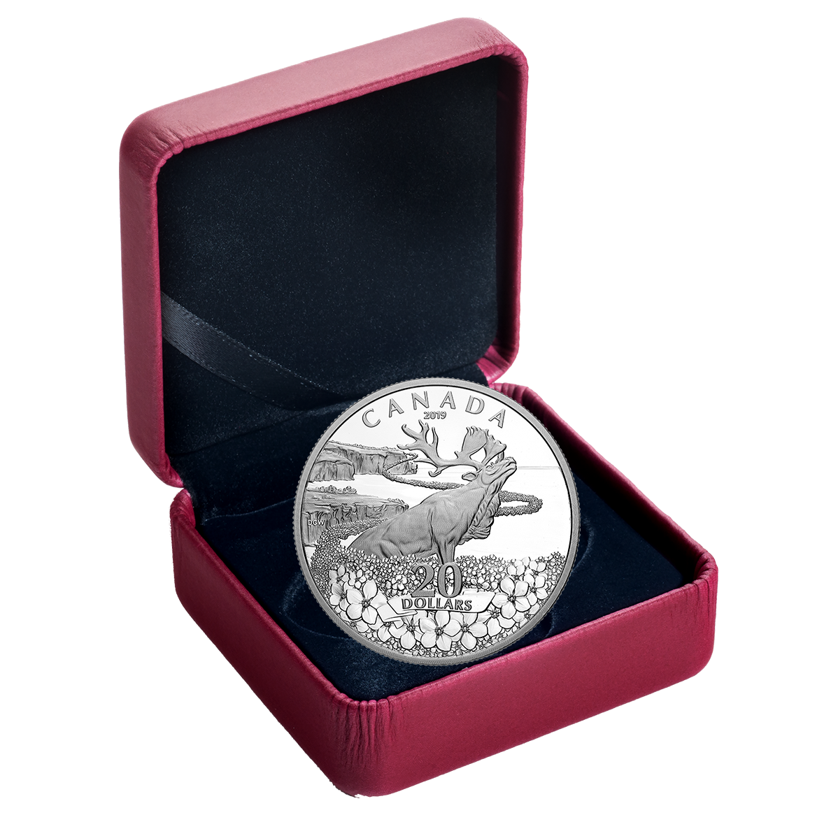 1 oz. Pure Silver Coin - Forget-Me-Not - Mintage: 5,000