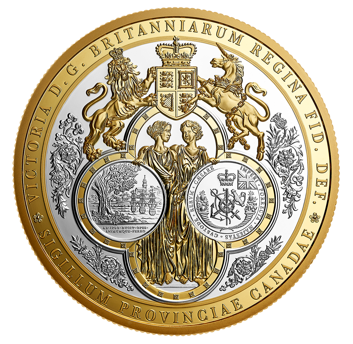 10 oz. Pure Silver Coin - Great Seal of the Province of