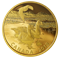 2 oz. Pure Silver Gold-Plated Coin - Golden Reflections - Predator and Prey: Snowy Owl and Greater White-fronted Geese