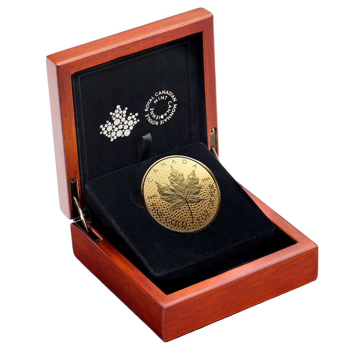 2 oz. Pure Gold Coin - 40th Anniversary of the Gold Maple